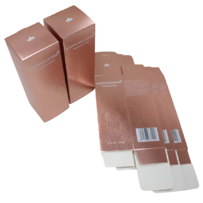 Folded Custom Packaging For Makeup Products Mylar material OEM ODM
