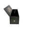 Black Wine Bottle Packaging Boxes With UV Print Gold Foil Stamping Embossing